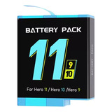 Bateria Para Gopro Hero 9 Hero 10 Hero 11 Black