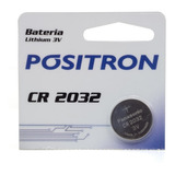 Bateria Positron Cr2032 (cartela Com 5 Peças)