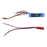 Bateria Profissional Lipo P/pistola Elétrica 7.4v 250mah 20c
