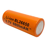 Bateria Recarragavel Li-ion Lithium 26650 6800mah