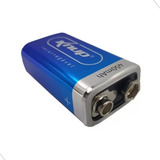 Bateria Recarregavel 9v 450mah Vale Por Até 500 Pilhas Comum Utilizado Em Brinquedo Microfone Sem Fio