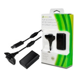 Bateria Recarregável Controle Xbox 360 68000mah Autonomia 25