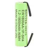 Bateria Recarregável Nimh 1,2v 1800mah Aa - Pacote Com 4 Pçs