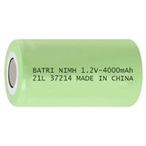 Bateria Recarregável Nimh 1,2v 4000mah Tamanho