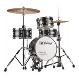 Bateria Reduzida Odery Cafekit Com Ferragens Black Ash