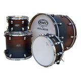 Bateria Rmv Exclusive B18,t12,s14 Cx14 Red-blue C/ Ferragem