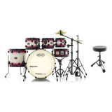 Bateria Rmv Fibertech Pink Wood Burst 20¨,8¨,10¨,12¨,16¨