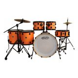 Bateria Rmv Road Colors B22,10,12,14,16cx14 Orange Aropreto