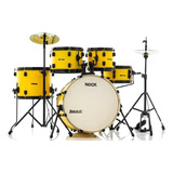 Bateria Rmv Rock Series Amarela Com Bumbo 20¨ Completa