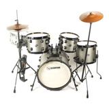 Bateria Rmv Scorpion Fiber Ampire 2 Toms Bumbo 18 Prata