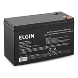 Bateria Selada 12v 7ah Elgin Vrla Alarme Cerca Eletrônica