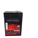 Bateria Selada 6v 4,5a Up645seg Luz Emergencia 6 4.5ah Unipower Banmoto Veiculos Eletricos Bandeirantes