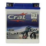 Bateria Selada Cral Moto 7ah Cbx