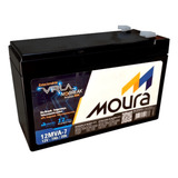 Bateria Selada Gel Moura 7ah 12v Brinquedo Nobreak Lanterna