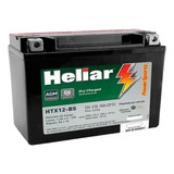 Bateria Selada Htx12-bs Heliar 10ah 12v Moto
