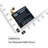 Bateria Smartwatch Motorola Moto 360 2 Geração 42 Mm
