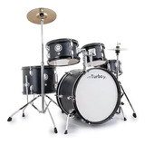 Bateria Turbo Junior 16/12/08/10/10 Black Satin