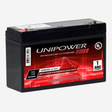 Bateria Unipower Up6120 6v 12ah