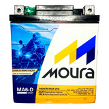 Bateria Yamaha Xtz 250 Lander 2007 6ah Moura Ma6d - Ytx7l-bs