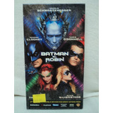 Batman & Robin Filme Vhs Importada + Box Importado Lacrado