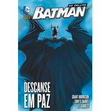 Batman: Descanse Em Paz, De Morrison,