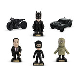 Batman 4 Figuras + Batmóvel E