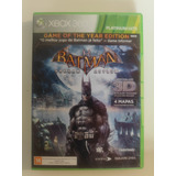 Batman Arkham Asylum Xbox 360 Original Em Dvd Semi Novo 