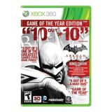 Batman Arkham City Xbox 360 Edição Jogo Do Ano 