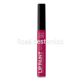 Batom Liquido Lip Paint Semi Matte Hidratante Avon Ultra Col Cor Rosê Destemido