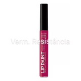 Batom Liquido Lip Paint Semi Matte Hidratante Avon Ultra Col Cor Vermelho Resistencia