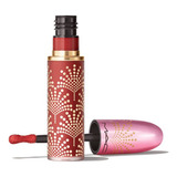 Batom Líquido Mac Powder Kiss / Bubbles & Bows - Another Dri Acabamento Matte Cor Vermelho