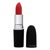 Batom Mac Powder Kiss Mandarin O Matte Finish 3g