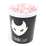Batoque De Silicone Ink Cap Rosa - Electric Ink - G (200un)