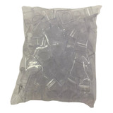 Batoque P Acrilico Com Base Quadrada Transparente Tatuagem