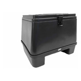 Baú 90 Litros Preto Moto Motoboy Motofrete Carga Entrega