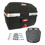 Baú Bauleto Givi Monolock 27l Traffic Para Moto Universal