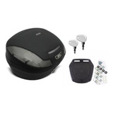 Baú Bauleto Moto Givi E470 47 Litros Lente Fumê Ou Veremelha