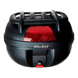 Baú Bauleto Para Moto 33 Litros Com Grade Universal - Gow