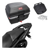 Baú Givi 27 Litros E27m+bagageiro Scam Cb 250 Twister 16-22