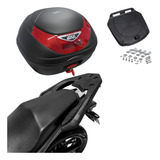 Baú Givi 35 Litros E350n+bagageiro Scam Cb 250 Twister 16-22