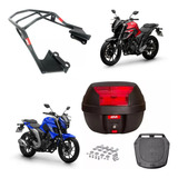 Baú Givi E29+bagageiro Sr2137 Fazer 250 Fz25 2018 2019 2020