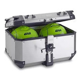 Baú Givi Outback 58 Lts Alumínio Obk58a + Bolsa Interna T512