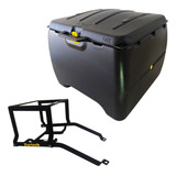 Baú Motoboy Icbras 140 Litros + Suporte Forteck Fan 160