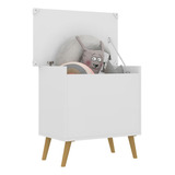 Baú Organizador Infantil Retrô Multimóveis Fg3638 Br/natural
