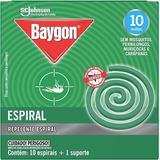 Baygon Espiral Repele Mosquito Pernilongo Muriçocas Carapana
