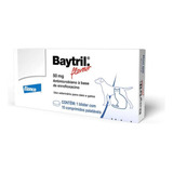 Baytril Flavour 50mg Cães E Gatos 10 Comprimidos Lacrado