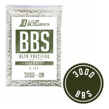 Bb Airsoft Blowback 0.12g Munição Saco Com 3000 Bbs
