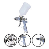 Bc75 Pistola Pintura Steula Hvlp 1.7 Mm 600ml 14 Furos Cor Prateado