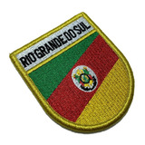 Be0019ev01 Bandeira Rio Grande Do Sul Bordado Fecho Contato