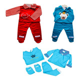 Bebê Reborn 3 Roupa Roupinha Kit